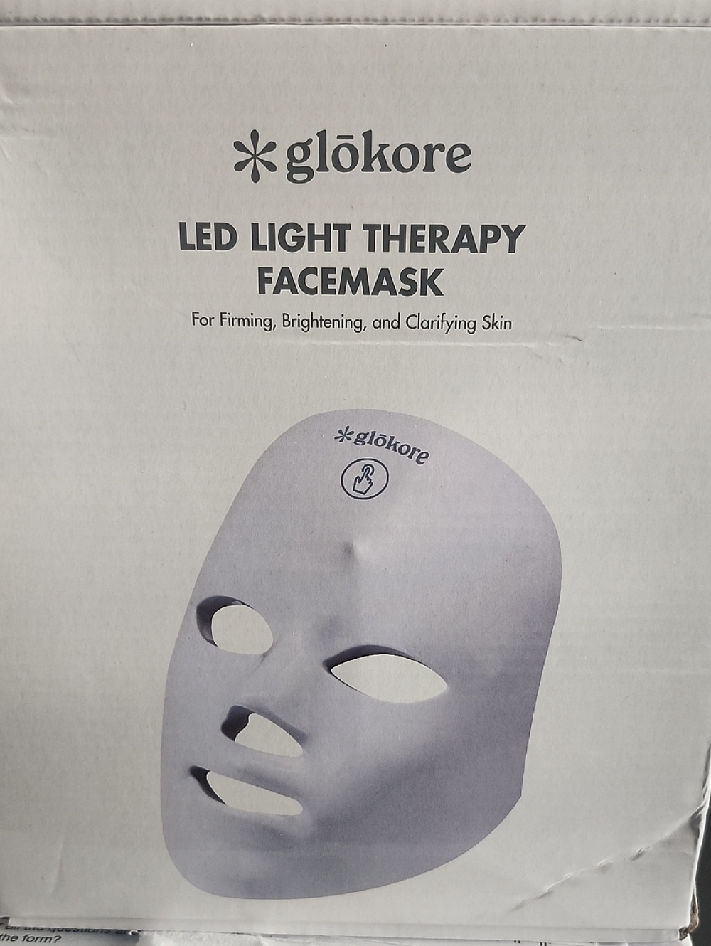 Glokore LED light THERAPY facemask